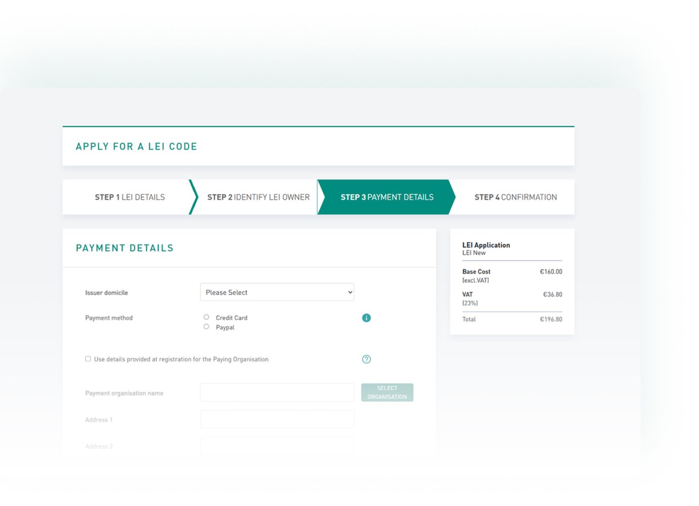 LEI Services features